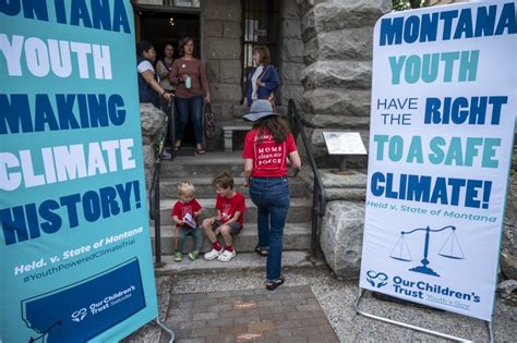 Opinion: These Montana kids are right about climate change, intergenerational justice, and fossil-fuel friendly policies